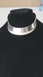 spang , choker, zilver. Duitse kwaliteit zware uitvoering, Ophalen, Zilver