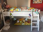 Half hoogslaper met glijbaan, Kinderen en Baby's, Kinderkamer | Stapelbedden en Hoogslapers, Ophalen of Verzenden, Gebruikt, Hoogslaper
