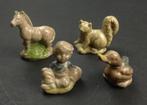 WADE WHIMSIES 4 beeldjes Wade England, Verzamelen, Verzenden, Gebruikt, Dier