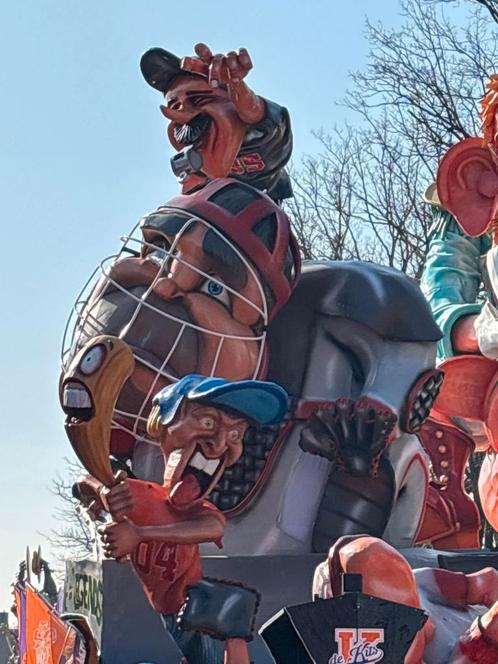 Carnavalspoo Honkbal Catcher, Hobby en Vrije tijd, Feestartikelen, Gebruikt, Feestartikel, Carnaval, Ophalen