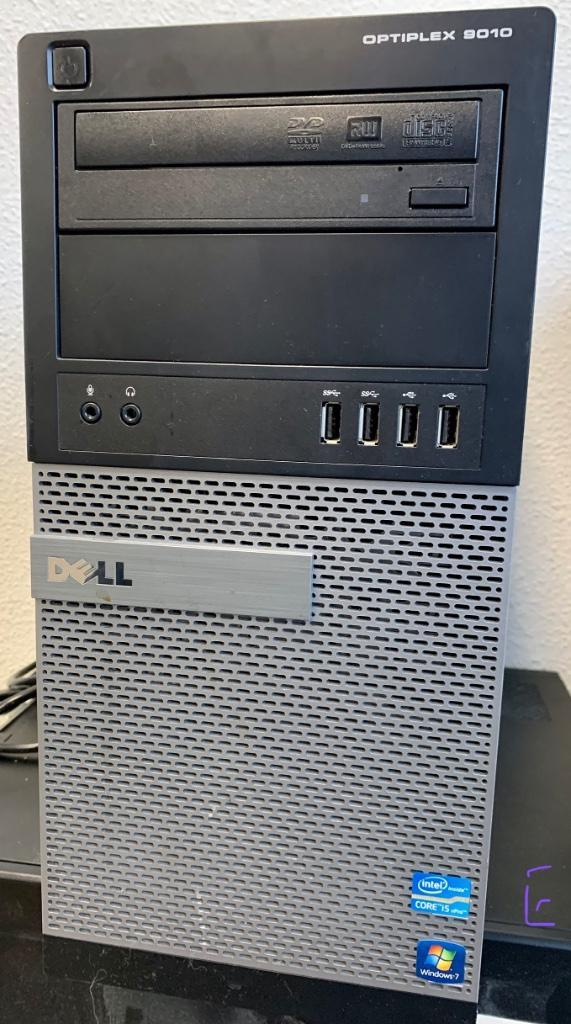 Dell optiplex 9010, Computers en Software, Desktop Pc's, Gebruikt, 3 tot 4 Ghz, SSD, 16 GB, Met videokaart, Ophalen of Verzenden
