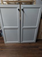 2 Ikea Besta Vassbo Kastdeuren 128x60 cm., Huis en Inrichting, Kasten | Overige, Ophalen, Gebruikt