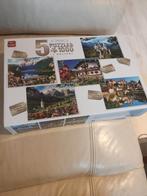 Puzzels Van King 5x 1000st, Ophalen of Verzenden, 500 t/m 1500 stukjes, Zo goed als nieuw, Legpuzzel