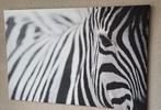 Canvas schilderij zebra 118 x 78 cm, Ophalen