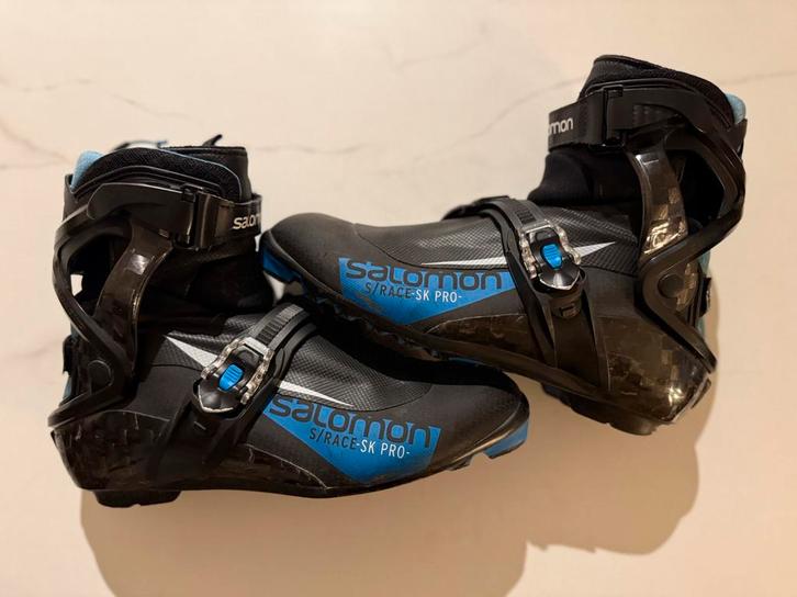 Salomon S/Race skate Pro, Prolink, 42, schaatsschoen, Sport en Fitness, Schaatsen, Gebruikt, Combinoren, Overige merken, Klapschaats