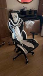 Gaming chair, Huis en Inrichting, Bureaustoelen, Ophalen, Gebruikt, Wit, Gaming bureaustoel