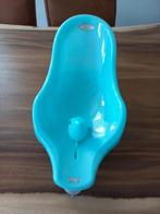 Bébé- jou: blauw/turquoise inzetbadje voor baby's, van 0-8 m, Ophalen of Verzenden, Zo goed als nieuw, Badzitje of Badring, Bébé-jou
