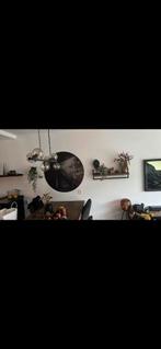 Aluminium dibond schilderij verlaten fabriek 100 cm rond, Huis en Inrichting, Woonaccessoires | Schilderijen, Tekeningen en Foto's
