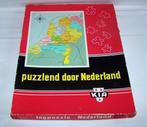 Prachtige vintage grote houten KIA Puzzle Nederland. 30x41cm, Antiek en Kunst, Ophalen of Verzenden
