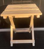 ** NIEUW uitklapbare tafel / kruk hout **, Ophalen, Nieuw, Hout