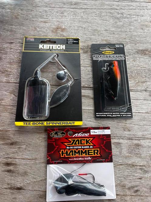 Roofvis pakket zwart, Watersport en Boten, Hengelsport | Roofvissen, Nieuw, Complete set, Ophalen of Verzenden