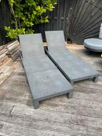 Allibert Ligbedden - Set van 2, Tuin en Terras, Ophalen of Verzenden, Gebruikt, Kunststof, Verstelbaar