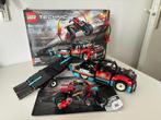 42106 - LEGO Technic Truck en Motor voor Stuntshow - 42106, Ophalen, Zo goed als nieuw, Complete set, Lego