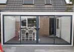 Aluminium veranda met glas dak ( exclusief ) schuifpui., Ophalen, Gebruikt, Veranda