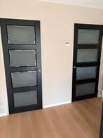 2 binnendeuren, Doe-het-zelf en Verbouw, Deuren en Horren, Ophalen, Zo goed als nieuw, Binnendeur, 200 tot 215 cm