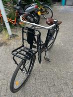 Fiets Popal kind, 26 inch, matzwart, Fietsen en Brommers, Fietsen | Meisjes, Gebruikt, POPAL, Handrem, Ophalen