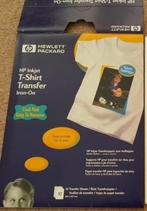 HP T-Shirt Transferpapier Iron-On Inkjet - textiel bedrukken, Audio, Tv en Foto, Fotografie | Fotopapier, Ophalen, Nieuw