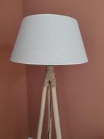 Grote lampenkap 60 cm. naturel / beige, Huis en Inrichting, Lampen | Lampenkappen, Ophalen, Rond, Zo goed als nieuw, 25 tot 50 cm