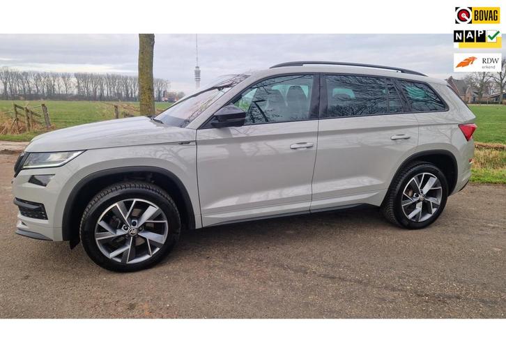 Skoda Kodiaq 1.5 TSI Sportline Business,1 eig, nieuwstaat, Auto's, Skoda, Bedrijf, Te koop, Kodiaq, ABS, Achteruitrijcamera, Adaptive Cruise Control
