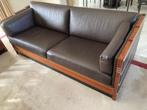 Schuitema Decoforma Baldwin bank, Ophalen, Zo goed als nieuw, 75 tot 100 cm, Leer