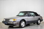Saab 900 Turbo Cabriolet (bj 1991), Voorwielaandrijving, 4 cilinders, Cabriolet, Leder