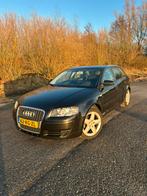 Audi A3 2.0 Sportback 110KW AUT 2005 Zwart, 4 cilinders, 1984 cc, Zwart, Origineel Nederlands