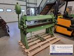 Zetbank 1500x2mm handbediend plaatbewerkingmachine Bombled, Ophalen, Gebruikt