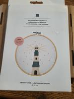 Rico Design Kruissteekpakket - Vuurtoren, Hobby en Vrije tijd, Ophalen of Verzenden, Nieuw, Handborduren, Borduurpakket
