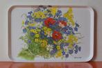 Retro vintage melamine Diet van Beek dienblad - Veldboeket, Huis en Inrichting, Woonaccessoires | Dienbladen, Ophalen of Verzenden