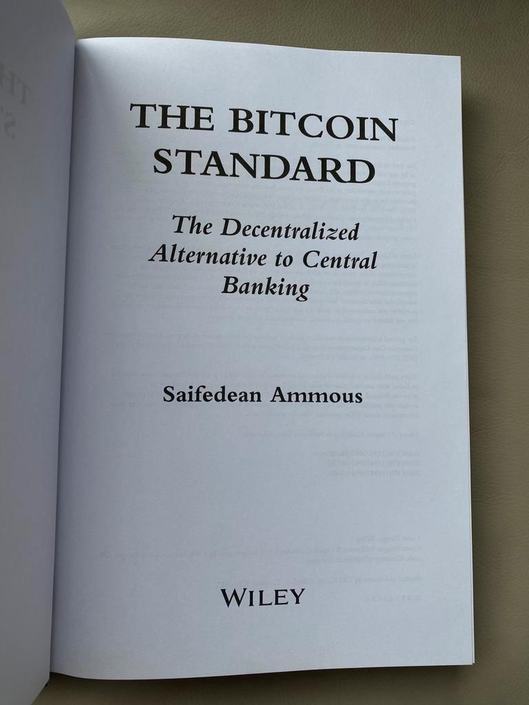 ≥ The Bitcoin Standard , Saifedean Ammous, hardcover — Economie, Management  en Marketing — Marktplaats