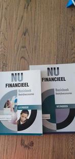 NU financieel bedrijfseconomie basisboek en werkboek, Ophalen of Verzenden, Zo goed als nieuw, J. Kruis