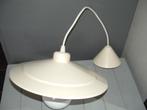 Emaille lamp hanglamp roomwit Ca 30 cm, Minder dan 50 cm, Ophalen of Verzenden, Zo goed als nieuw