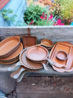 Servies 19 delig gerzit bruin vintage duitsland, Ophalen