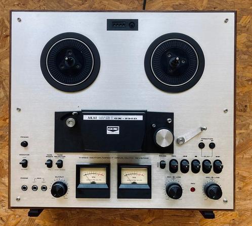 AKAI GX-230D 4-track reel-to-reel tapedeck. Perfecte staat!, Audio, Tv en Foto, Bandrecorders, Bandrecorder, Ophalen