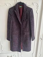 Nieuw bordeaux mantel jas merk Benetton maat 36, Kleding | Dames, Jassen | Winter, Overige kleuren, Benetton, Nieuw, Ophalen of Verzenden