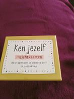 Ken jezelf - Inzichtkaarten, Nieuw, Ophalen of Verzenden