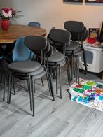 10x Ikea Ostano Eetkamerstoel Remmarn Donkergrijs, Huis en Inrichting, Stoelen, Ophalen, Gebruikt, Metaal, Vijf, Zes of meer stoelen