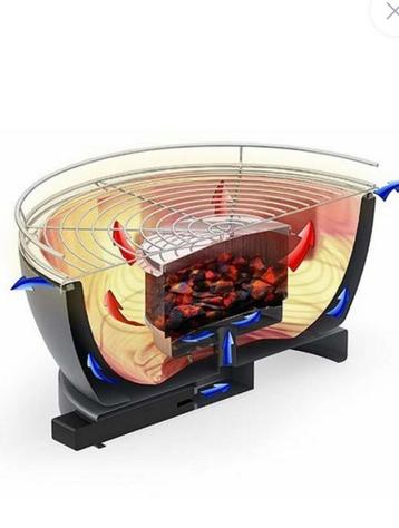 Feuerdesign Vesuvio grijs - Tafelbarbecue beschikbaar voor biedingen
