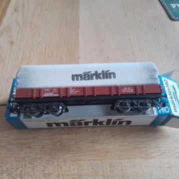 Märklin 4475 Lagebordwagen met Huif beschikbaar voor biedingen