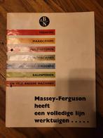 Tractor folder Brinkman  & Niemeyer Massey Ferguson, Ophalen of Verzenden, Gelezen