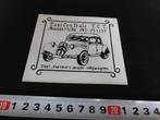 sticker taxi centrale TCT maastricht strip auto oldtimer, Verzamelen, Ophalen, Zo goed als nieuw, Bedrijf of Vereniging