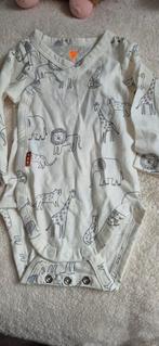 Leuke dierenprint romper, Kinderen en Baby's, Babykleding | Maat 50, Jongetje of Meisje, Ophalen of Verzenden, Zo goed als nieuw