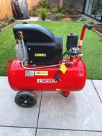 Compressor Roda 2,5M 50l, 25 tot 100 liter, Ophalen, Zo goed als nieuw, 200 tot 400 liter/min