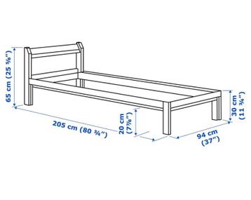 Eenpersoonsbed logeerbed - afbeelding 2