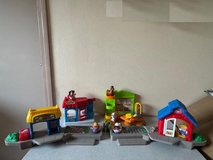 MOOI little people speelgoed diverse speelhuisjes, Kinderen en Baby's, Speelgoed | Fisher-Price, Zo goed als nieuw, Speelset, Ophalen of Verzenden