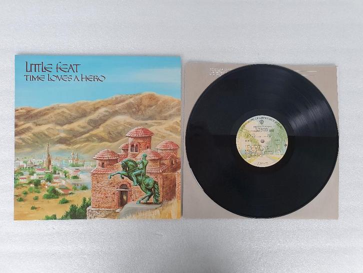 LP Little Feat - Time Loves a Hero, Cd's en Dvd's, Vinyl | Rock, Gebruikt, Poprock, 12 inch, Ophalen of Verzenden