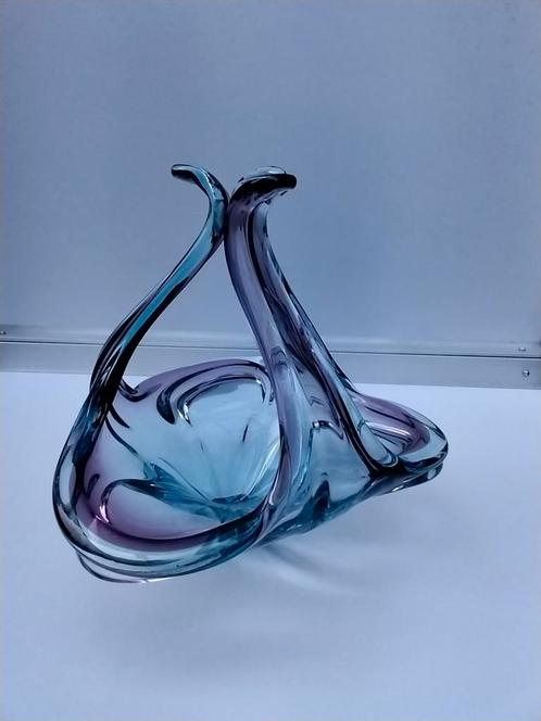 Deze prachtige schaal van Muranoglas in uitstekende staat, Antiek en Kunst, Antiek | Glas en Kristal, Ophalen of Verzenden