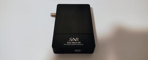 SAB Titan Micro SE HD Digital Satellite Receiver, Audio, Tv en Foto, Schotelantennes, Zo goed als nieuw, (Schotel)antenne-accessoires