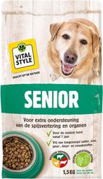 VITALstyle SENIOR hondenbrokken 1.5kg, Dieren en Toebehoren, Dierenvoeding, Ophalen of Verzenden, Hond