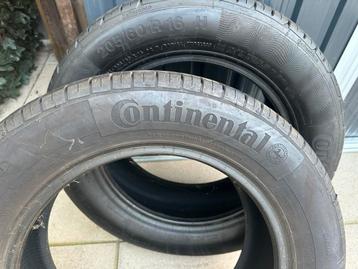 2x Continental ContiPremiumContact 5 Zomerband 205/60 R16 beschikbaar voor biedingen